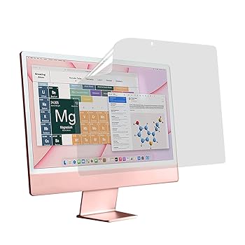 Amazon | PCフィルター専門工房 iMac 24 インチ 対応 ブルー